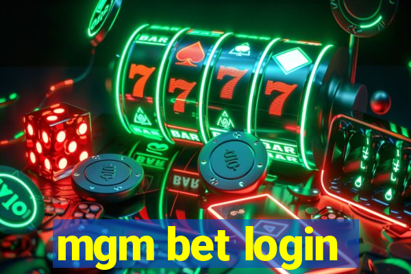 mgm bet login